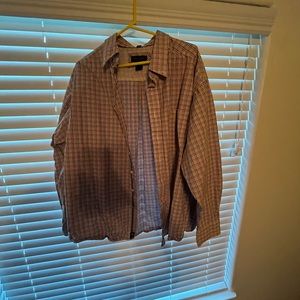 Ariat long sleeve mens button up